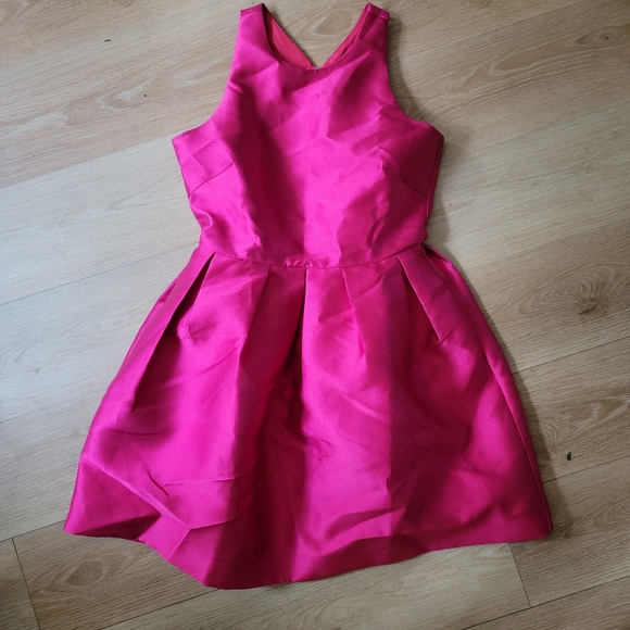 HUTCH Hot Pink Cocktail Dress 4 - Picture 5 of 6